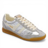 Zapatillas urban Gola firefly metallic silver con off white mujer