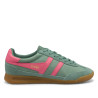 Zapatillas urban Gola tornado green mist con fluro pink mujer