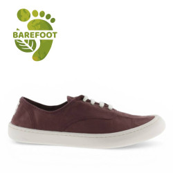 Sabatilles lona Victoria olmo barefoot pruna lona tintada - Querol online