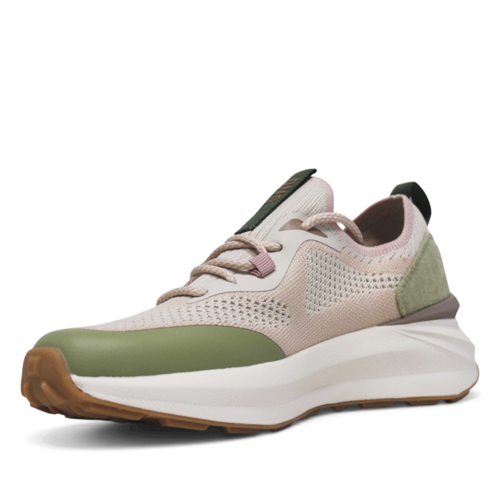 Zapatillas urban D'Angela kakis estilo calcetín con panel trasero de antelina - Querol online