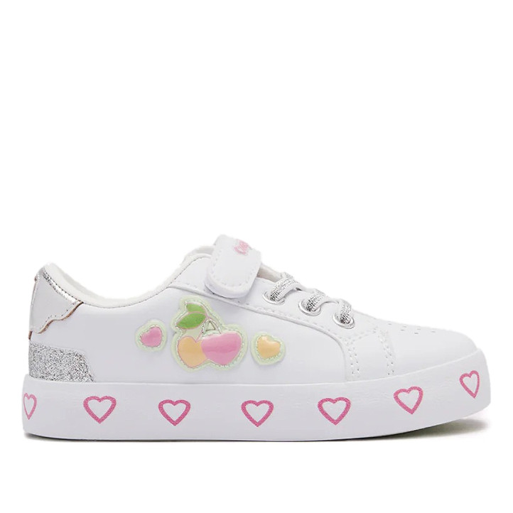Zapatillas deporte Conguitos blancas glow cerezas - Querol online
