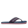 Chanclas Tommy Hilfiger azules con tiras textil trenzadas