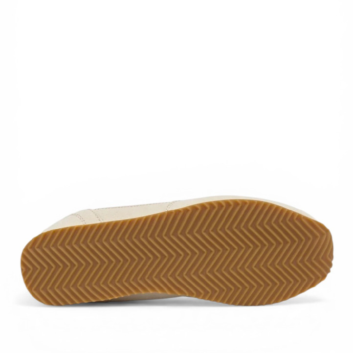 Sabatilles urban Ecoalf denver off white amb detalls beix - Querol online