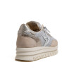 Zapatillas urban Cetti sioux bayer beige con malla plateada