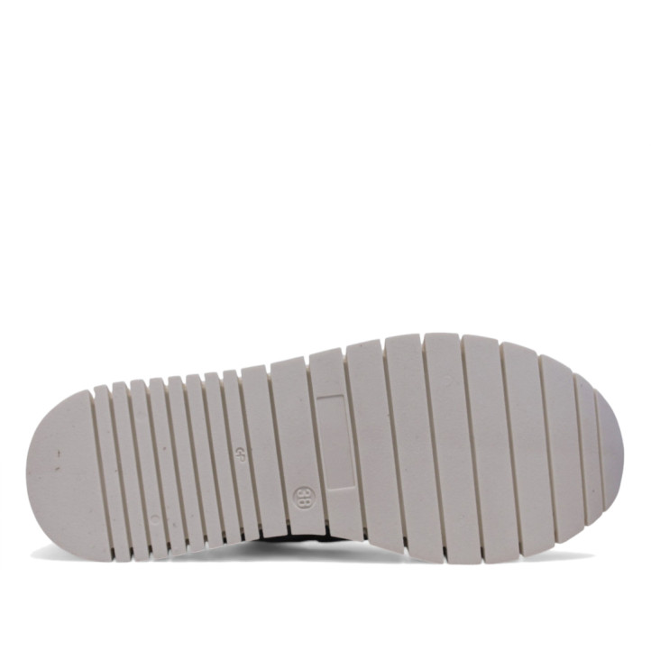 Zapatillas urban Cetti sioux bayer beige con malla plateada - Querol online