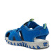 sandalias Bull Boys azules con dinosaurios y luces - Querol online