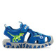 sandalias Bull Boys azules con dinosaurios y luces - Querol online