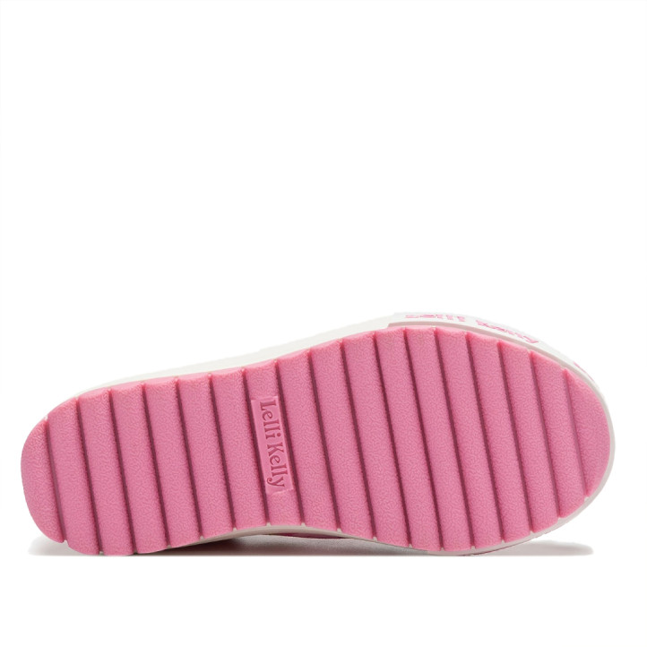 Zapatillas lona LELLI KELLY eloise roly soly rosas estilo mercedita - Querol online
