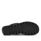 Sandàlies falca FLY LONDON yarefly black amb army green - Querol online