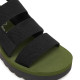 Sandalias cuña FLY LONDON yarefly black con army green - Querol online