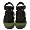 Sandalias cuña FLY LONDON yojifly black con army green
