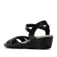 Sandalias cuña FLY LONDON oranfly black - Querol online