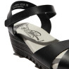Sandalias cuña FLY LONDON oranfly black