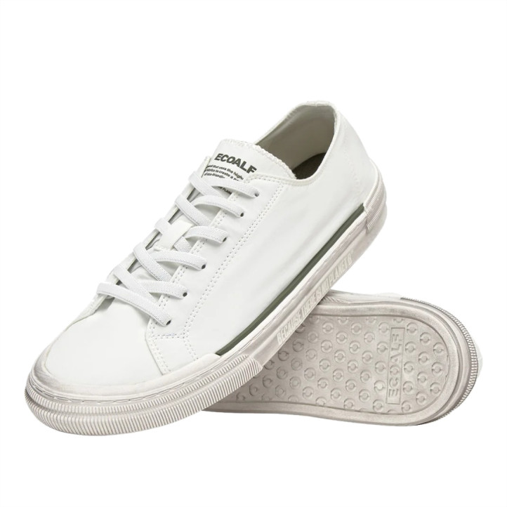 Zapatillas lona Ecoalf strenk white - Querol online