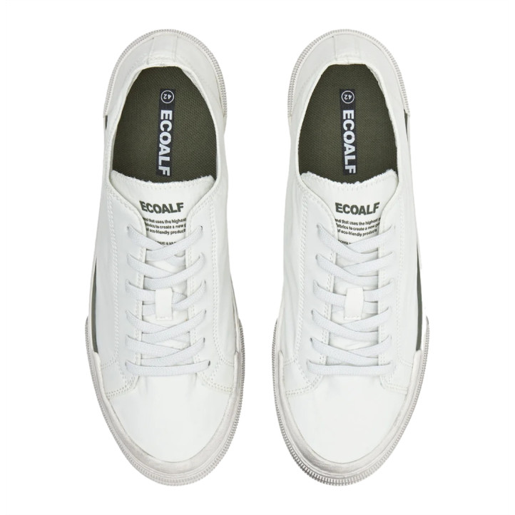 Zapatillas lona Ecoalf strenk white - Querol online