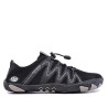 Sabatilles esportives DOCKERS negres i grises amb cordons elàstics estil sport barefoot