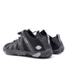 Sabatilles esportives DOCKERS negres i grises amb cordons elàstics estil sport barefoot