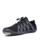Sabatilles esportives DOCKERS negres i grises amb cordons elàstics estil sport barefoot - Querol online