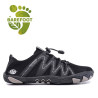 Sabatilles esportives DOCKERS negres i grises amb cordons elàstics estil sport barefoot
