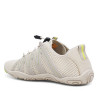 Sabatilles esportives DOCKERS beix i llima amb cordons elàstics estil sport barefoot
