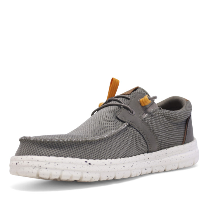 Zapatos sport DOCKERS verdes estilo náutico con suela blanca y cordón elástico - Querol online