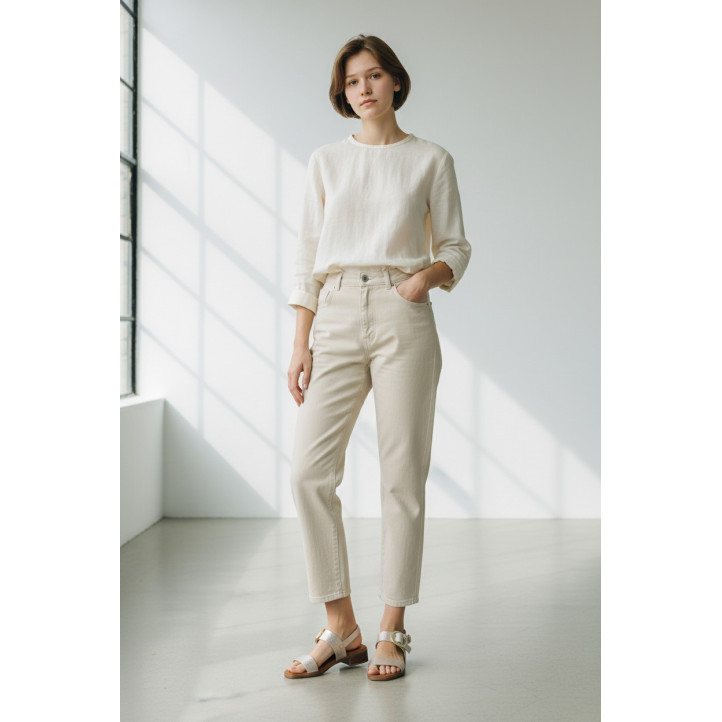 Sandalias planas Redlove sakura metalizadas con hebilla dorada - Querol online