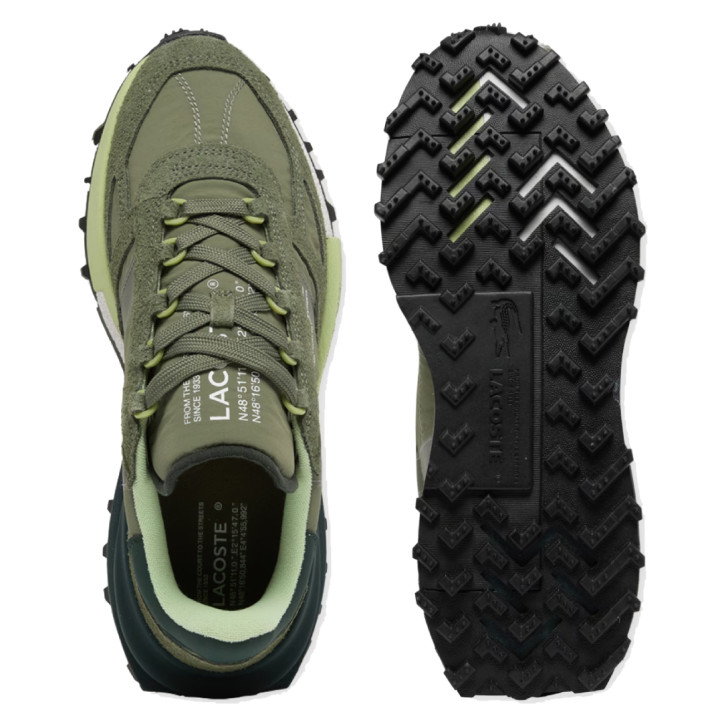 Sabatilles esportives Lacoste elite active kaki amb white - Querol online