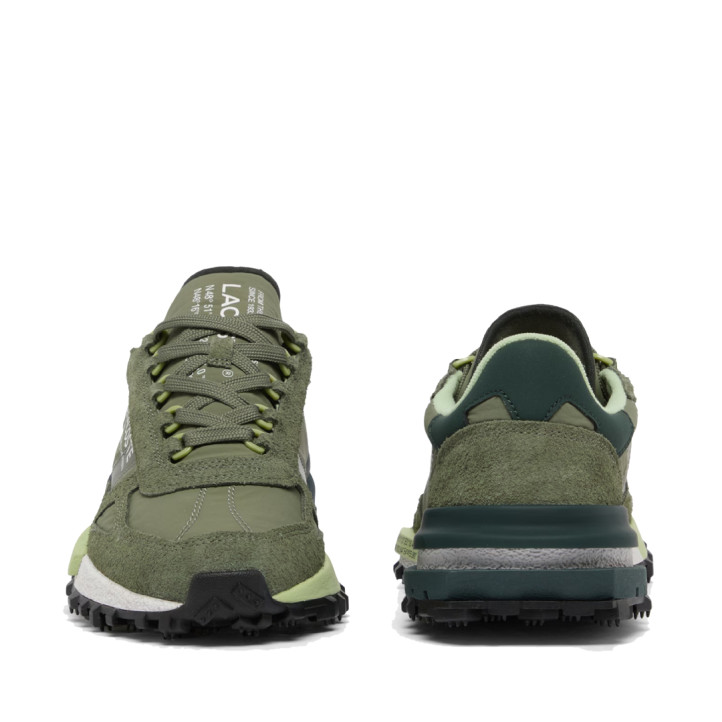 Zapatillas deportivas Lacoste elite active kaki con white - Querol online