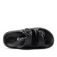 Chanclas Duuo eva curvi negras con hebilla redonda - Querol online