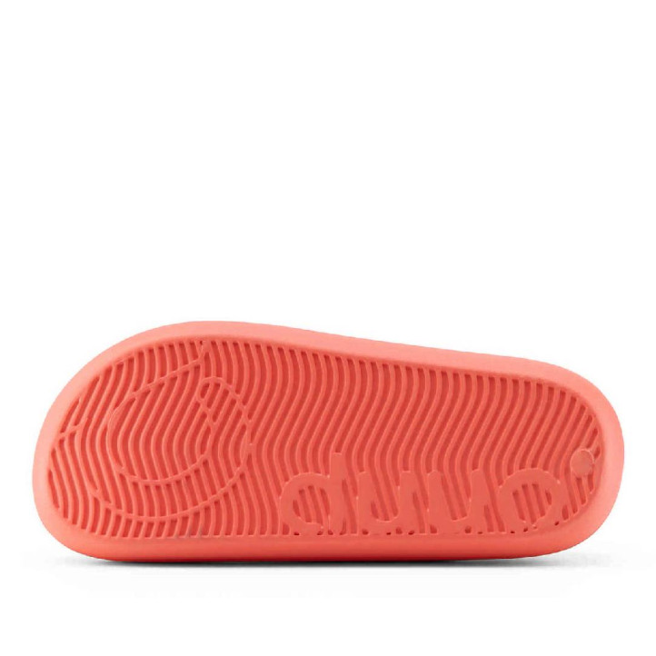 Chanclas Duuo eva curvi coral con hebilla redonda - Querol online