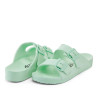 Chanclas Duuo eva flat turquesas