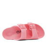 Chanclas Duuo eva flat rosas