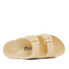 Chanclas Duuo eva flat amarillas