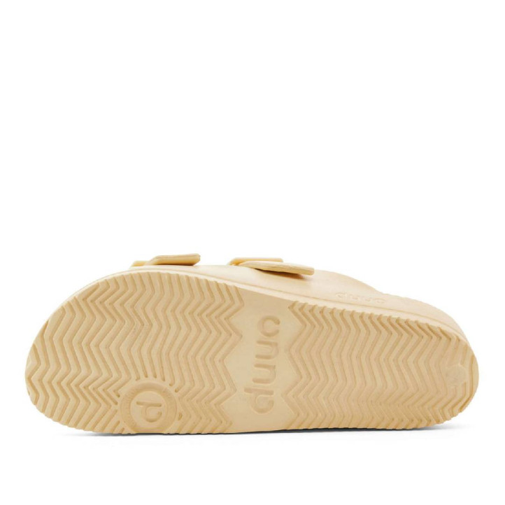 Chanclas Duuo eva flat amarillas - Querol online