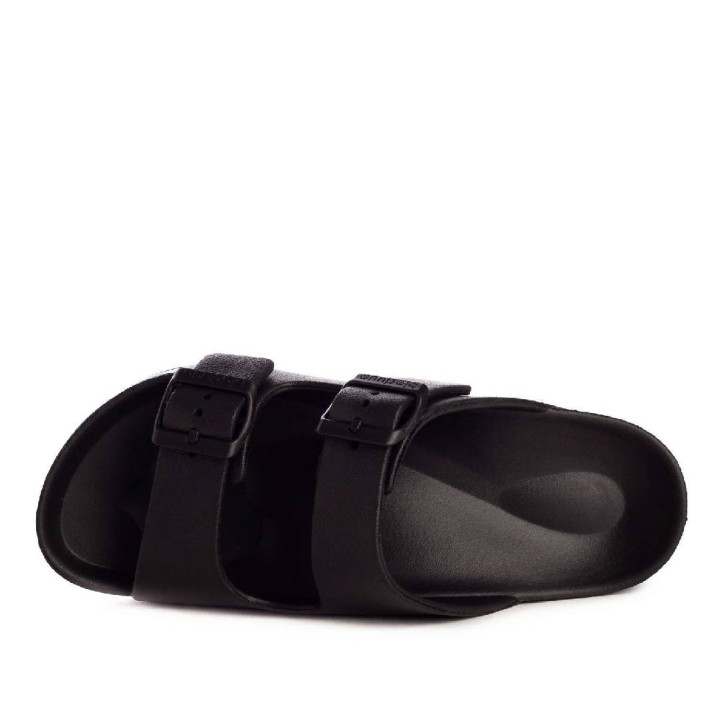 Chanclas Duuo eva flat negras hombre - Querol online