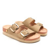 Sandalias planas Gioseppo taupe tipo bio con hebillas cedarburg