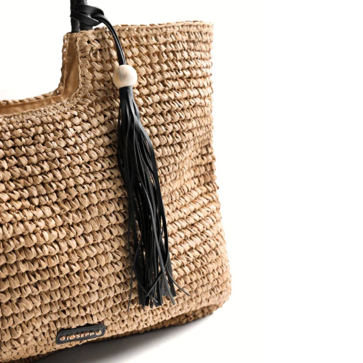 Capazo Gioseppo capazo con flecos sorsogon - Querol online