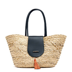 Capazo Gioseppo vegetal con flecos yarmouth - Querol online