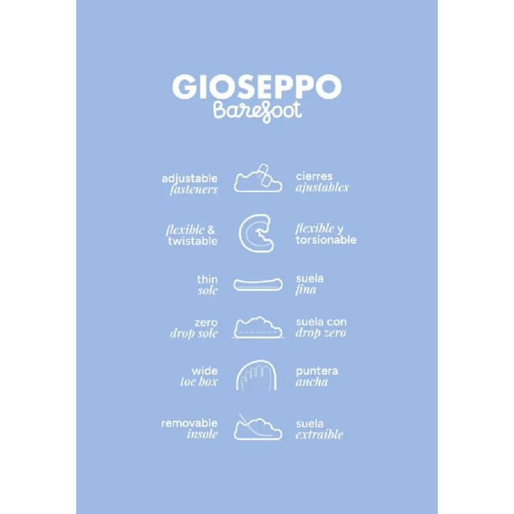 sandalias Gioseppo doradas de piel con flores multicolor loitok barefoot - Querol online