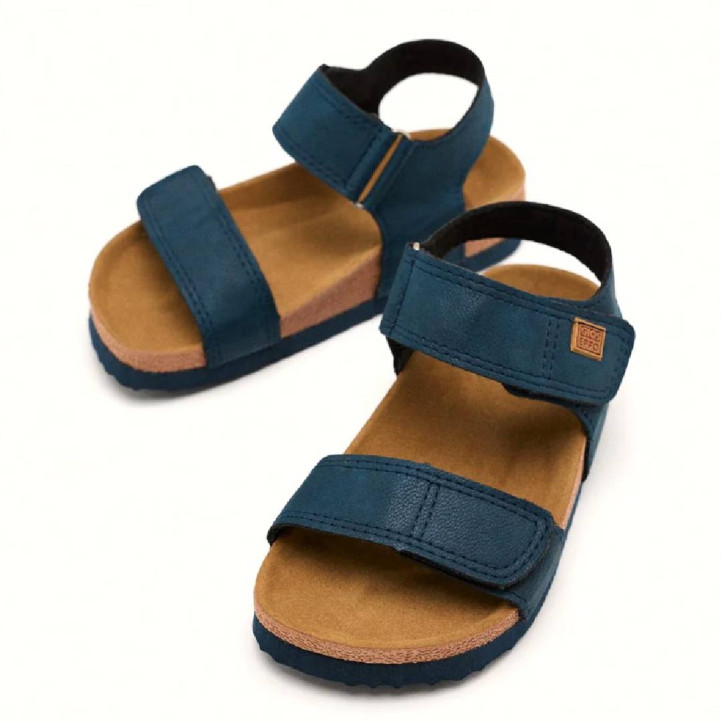 sandalias Gioseppo azueles con velcros tipo bio tredegar - Querol online
