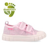Sabatilles lona Garvalin 252381 roses de lona amb doble velcro barefoot