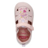 Zapatillas lona Garvalin 262342 rosas estilo cangrejera con dibujo barefoot