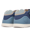 Primeros pasos Biomecanics 262123 azules con tira de lona y doble velcro