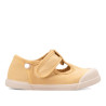 Zapatillas lona Igor amarillas estilo pepito barefoot