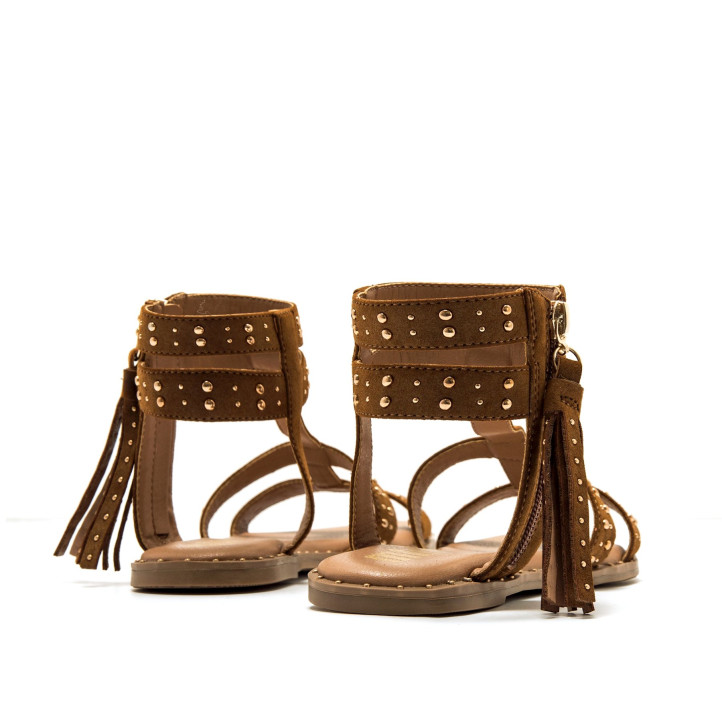 SANDALIAS DE MUJER MUSTANG 55545 MARRON 55545 62670 - Querol online