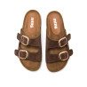 SANDALIAS DE MUJER MUSTANG LION MARRON 54160 62659