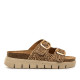 SANDALIAS DE MUJER MUSTANG LION MARRON 54160 62658 - Querol online