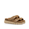 SANDALIAS DE MUJER MUSTANG LION MARRON 54160 62658