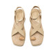 SANDALIAS DE MUJER MARIAMARE 68733 BEIGE 68733 62639 - Querol online