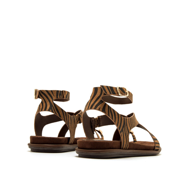 SANDALIAS DE MUJER MARIAMARE 68733 MARRON 68733 62640 - Querol online